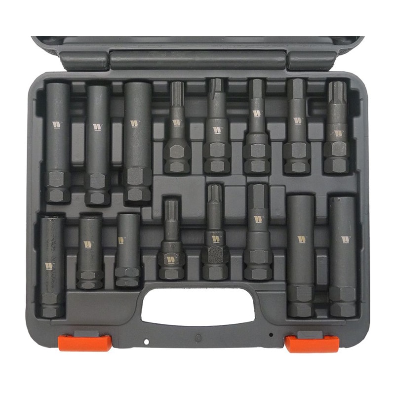 Locking Wheel Nut Master Key Set; 16pcs