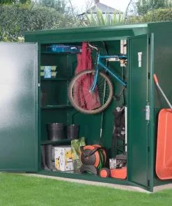 Asgard Trojan Plus 7×3 Combined Metal Garden & Bike Shed