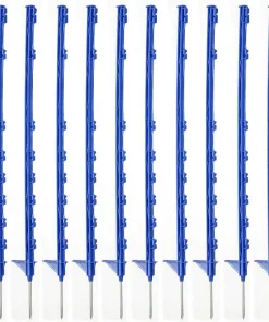 Hotline Plastic Electric Fence Post Blue 10 pack
